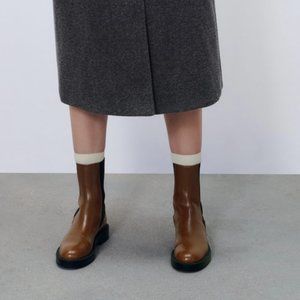 ZARA Chelsea Boots (Brown, Black US 7.5, 8, 9/EUR 38, 39, 40)
